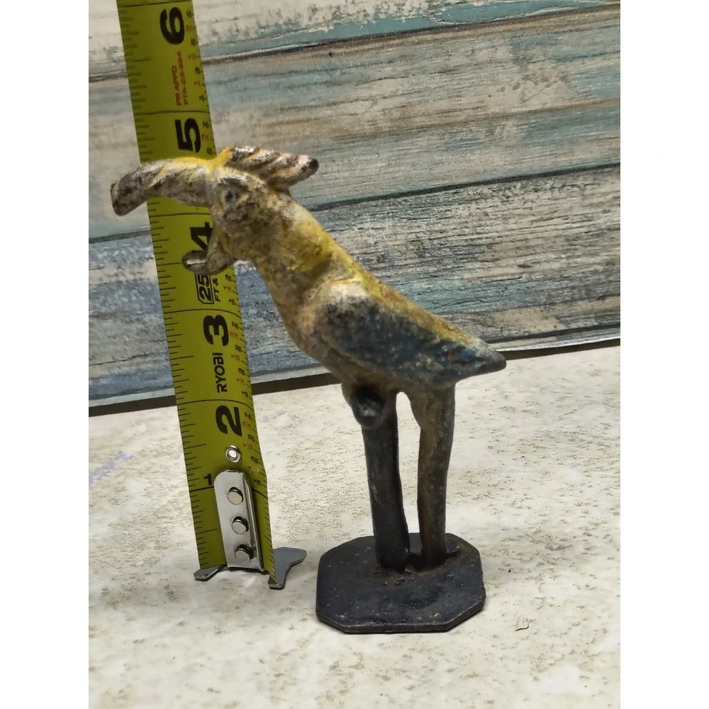 Vintage CAST IRON Parrot Figural Bottle Opener‎